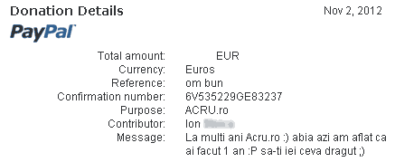 donaţie finanţare ACRU.ro